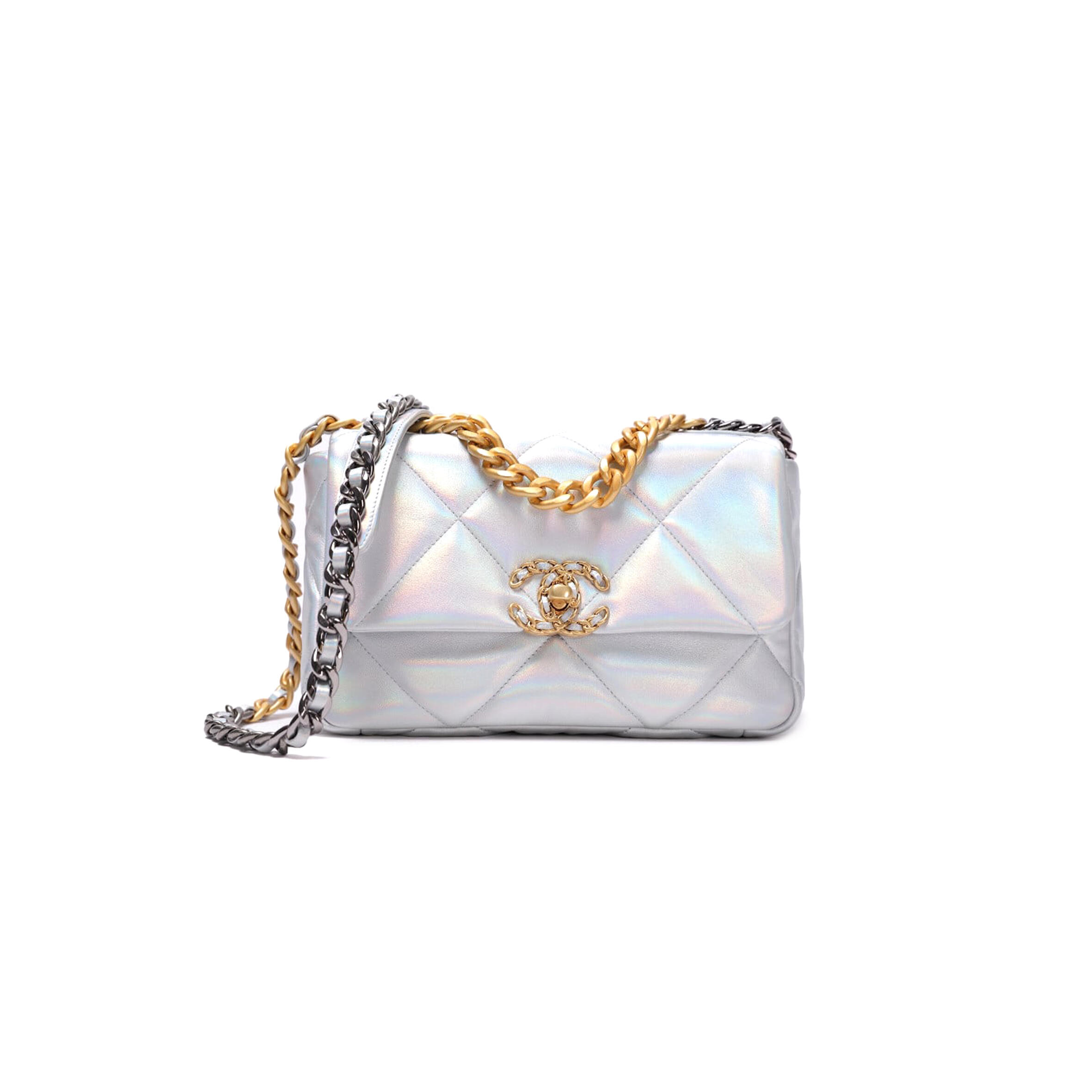 CHANEL MASTER IRIDESCENT MEDIUM 19 FLAP 1352641 (26*17*8cm)